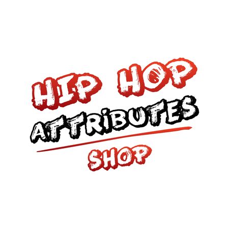 The hip hop clothing store iconのイラスト素材