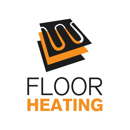 Vector logo of Underfloor heatingのイラスト素材