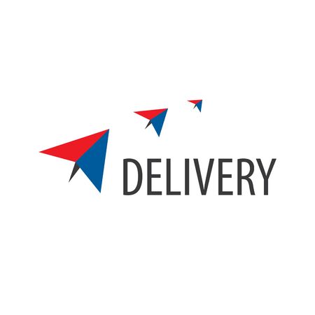Vector logo of the delivery and transportation serviceのイラスト素材