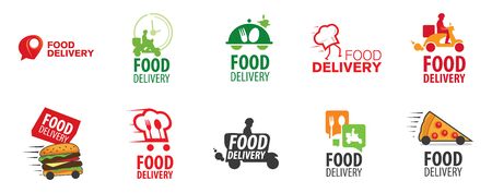 Vector logo of food deliveryのイラスト素材