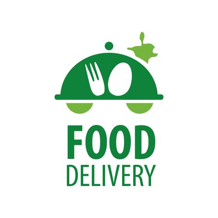 Vector logo of food deliveryのイラスト素材