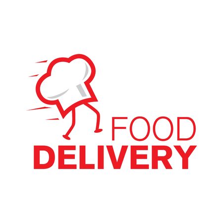 Vector logo of food deliveryのイラスト素材