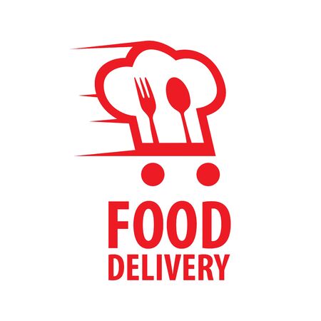 Vector logo of food deliveryのイラスト素材