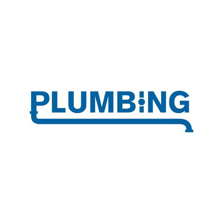 Vector logo of the plumbing companyのイラスト素材