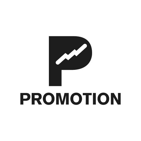 Vector logo of promotion in social networksのイラスト素材
