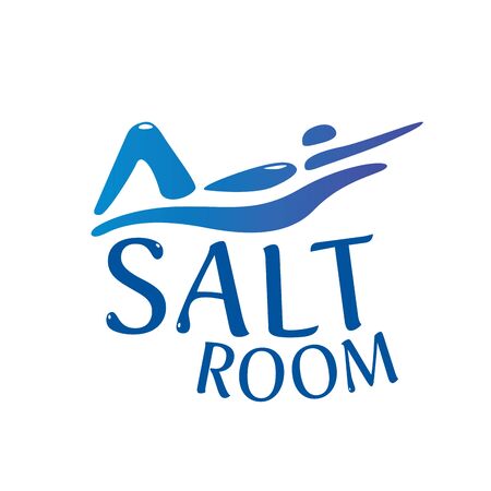 vector logo of the salt room, recreation roomのイラスト素材