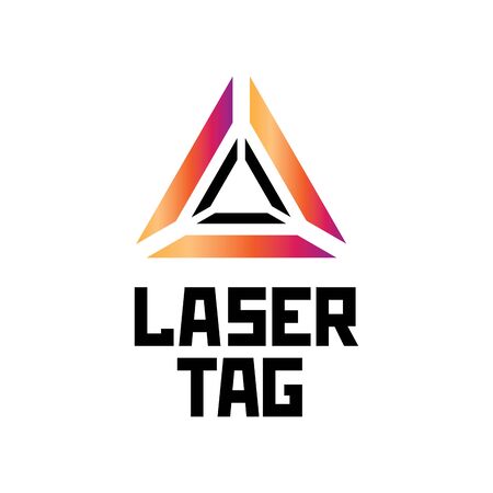vector logo for laser tagのイラスト素材