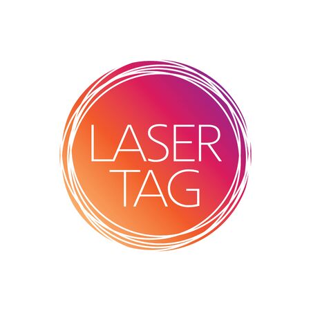 vector logo for laser tagのイラスト素材