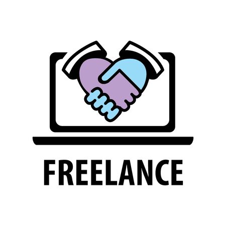 Vector for freelancing, remote workのイラスト素材