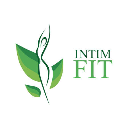 Vector logo for intimate fitnessのイラスト素材