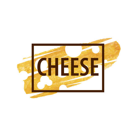 Vector logo of a cheese companyのイラスト素材