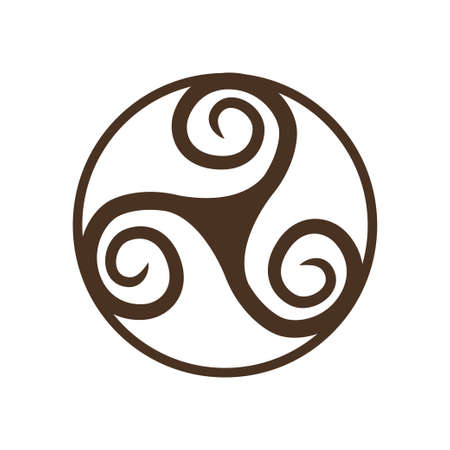 vector pagan, Celtic mystical symbolsのイラスト素材