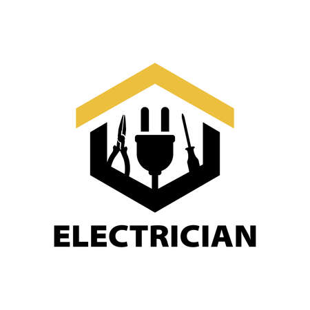 Vector logo of electronics repairのイラスト素材