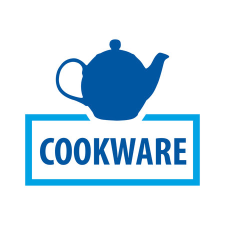 Vector logo of the cookware and dining utensils storeのイラスト素材