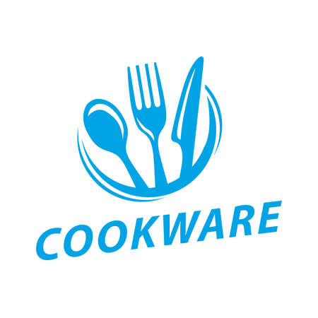 Vector logo of the cookware and dining utensils storeのイラスト素材