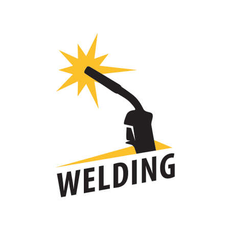Vector logo of the welding serviceのイラスト素材