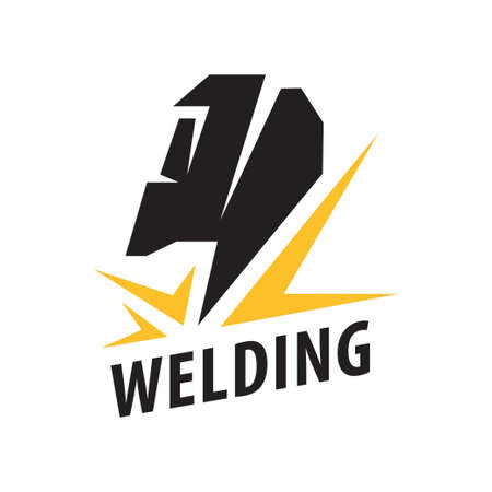 Vector logo of the welding serviceのイラスト素材