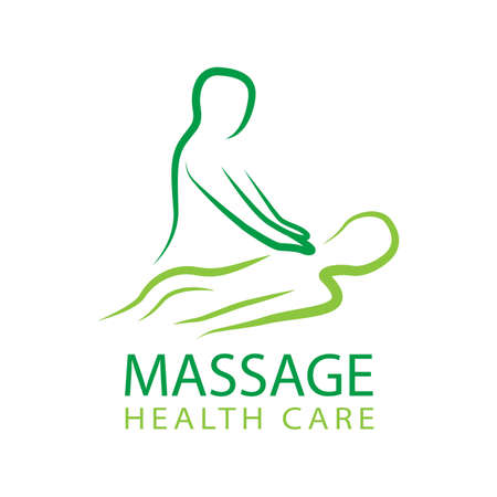 Icon of the medical massage salonのイラスト素材