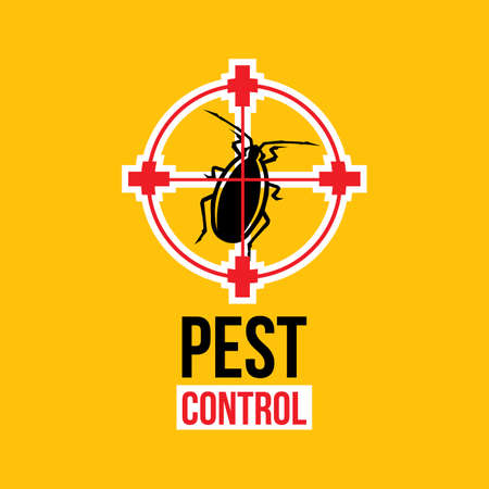 Vector set of pest control iconのイラスト素材