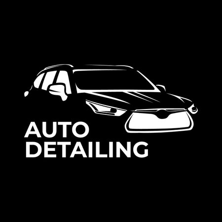 Vector logo for detailing car, tuningのイラスト素材