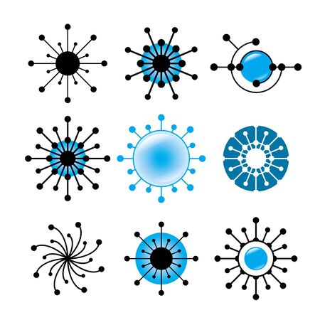 Digital technology iconのイラスト素材