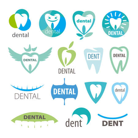 biggest collection of vector icons dentistry のイラスト素材