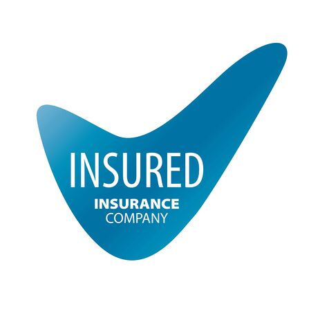 Abstract vector icon in a blue tickのイラスト素材