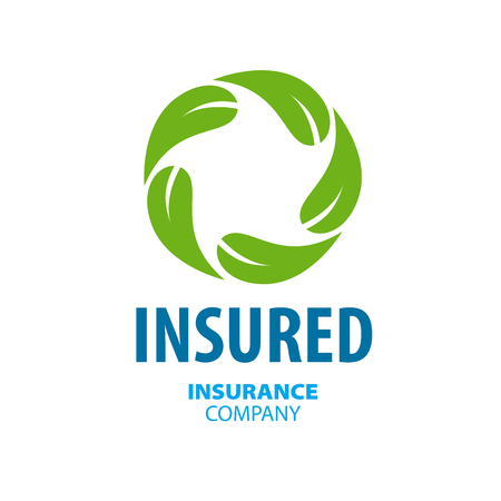 vector icon green leaves aroundのイラスト素材