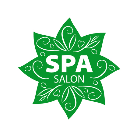 vegetative vector for Spa salonのイラスト素材