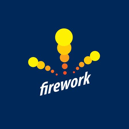 Abstract celebratory vector   for salutes and fireworksのイラスト素材