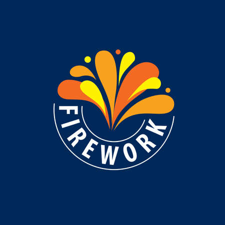 Abstract celebratory vector   for salutes and fireworksのイラスト素材