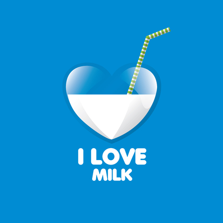 Universal graphic vector for natural dairy productsのイラスト素材