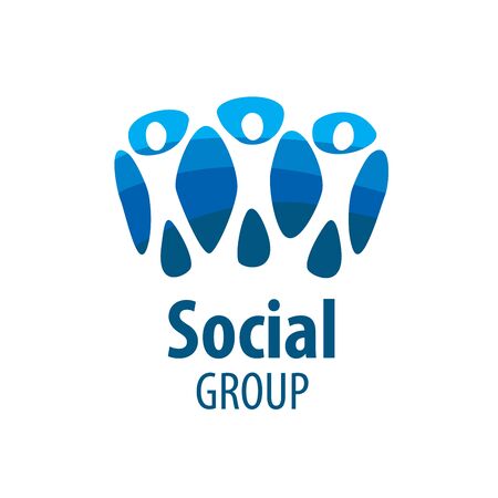 Abstract vector  people for social groupsのイラスト素材