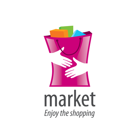 Vector  template for shopping. Concepts and ideasのイラスト素材