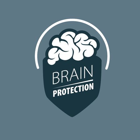 Illustration of the brain. Pattern abstract vectorのイラスト素材