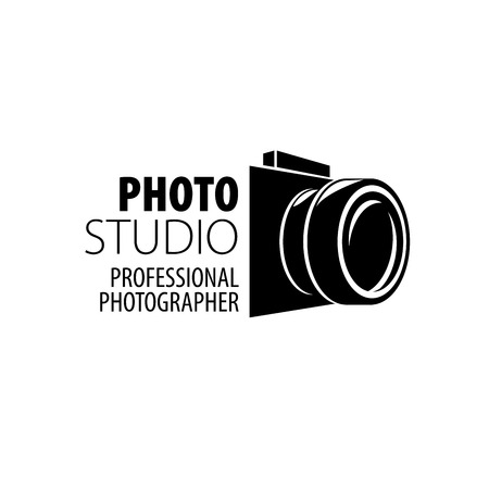 Vector logo template for a photographer or studioのイラスト素材