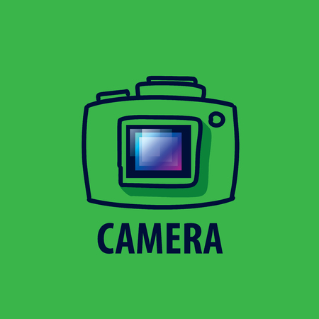 Vector logo template for a photographer or studioのイラスト素材