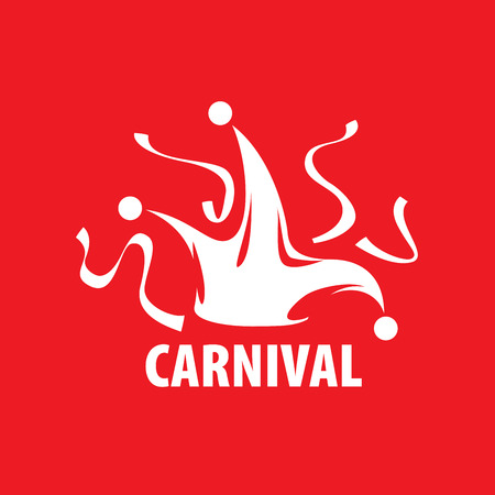 Abstract emblem template carnival or festival. Vector illustrationのイラスト素材