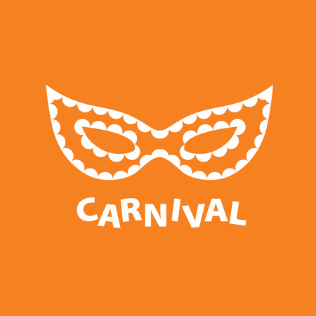 Abstract emblem template carnival or festival. Vector illustrationのイラスト素材