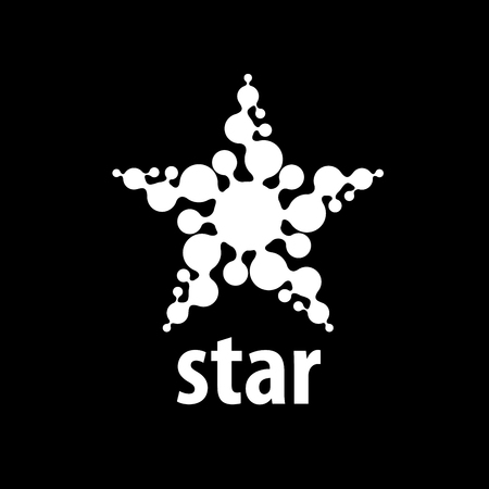 Abstract star sign Branding Identity Corporate vector unusual logo design templateのイラスト素材