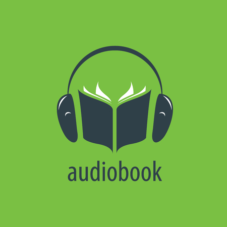Abstract pattern audiobooks. Illustration vector iconのイラスト素材