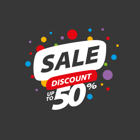 Pattern abstract icon for discounts. Vector illustrationのイラスト素材