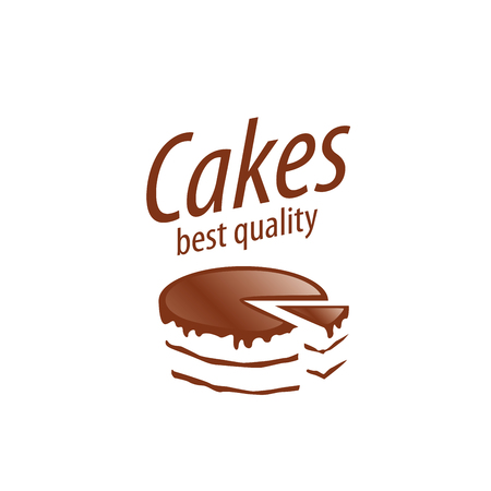 Cake   design template. Vector illustration of iconのイラスト素材