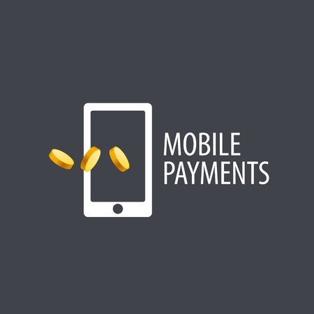 mobile payment design template. Vector illustrationのイラスト素材