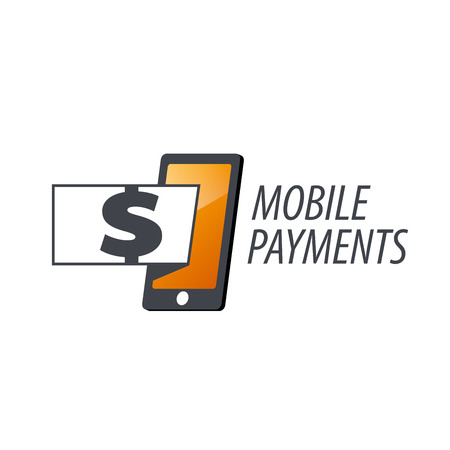 mobile payment  design template. Vector illustrationのイラスト素材