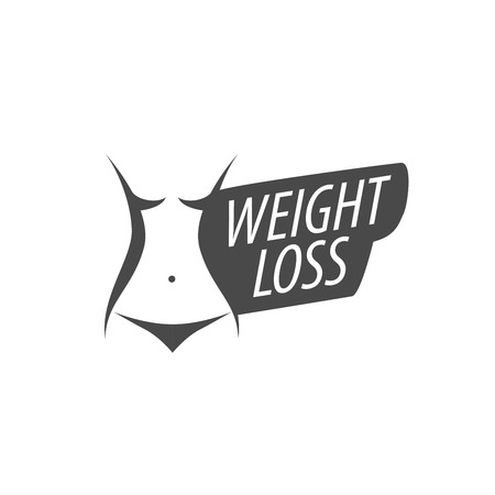 logo design pattern diet. Vector illustration of iconのイラスト素材