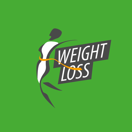 logo design pattern diet. Vector illustration of iconのイラスト素材