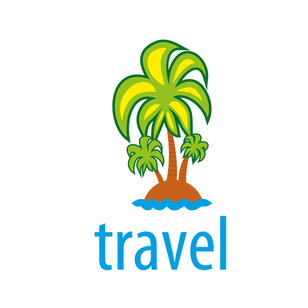 travel logo design. Vector illustration of iconのイラスト素材