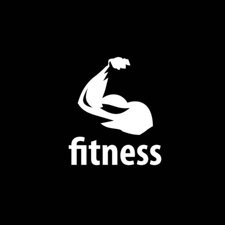 pattern design logo fitness. Vector illustration of iconのイラスト素材