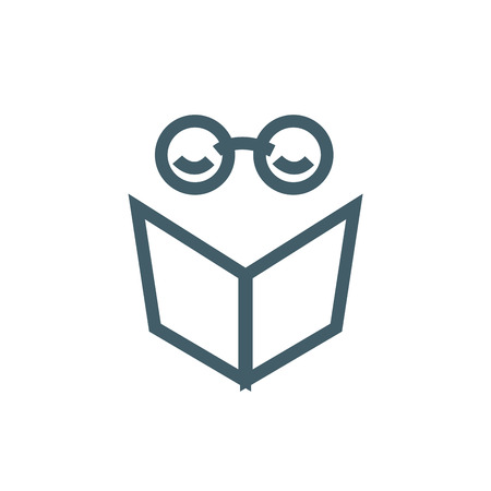 pattern design logo knowledge. Vector illustration of iconのイラスト素材